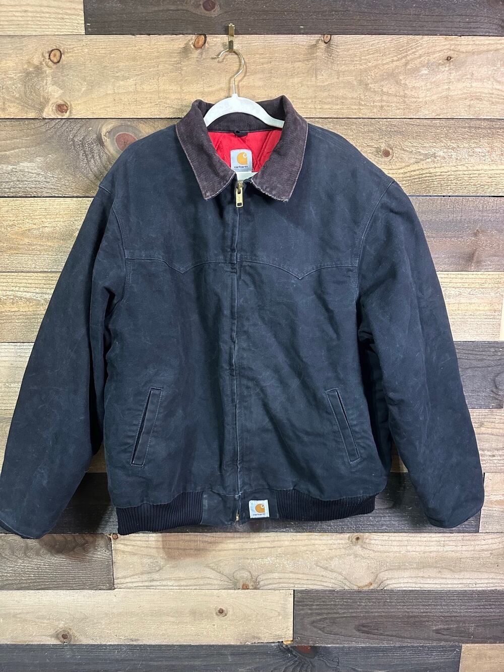 CARHARTT Men’s Vintage Santa Fe Canvas Chore Jacket Size XXL TALL